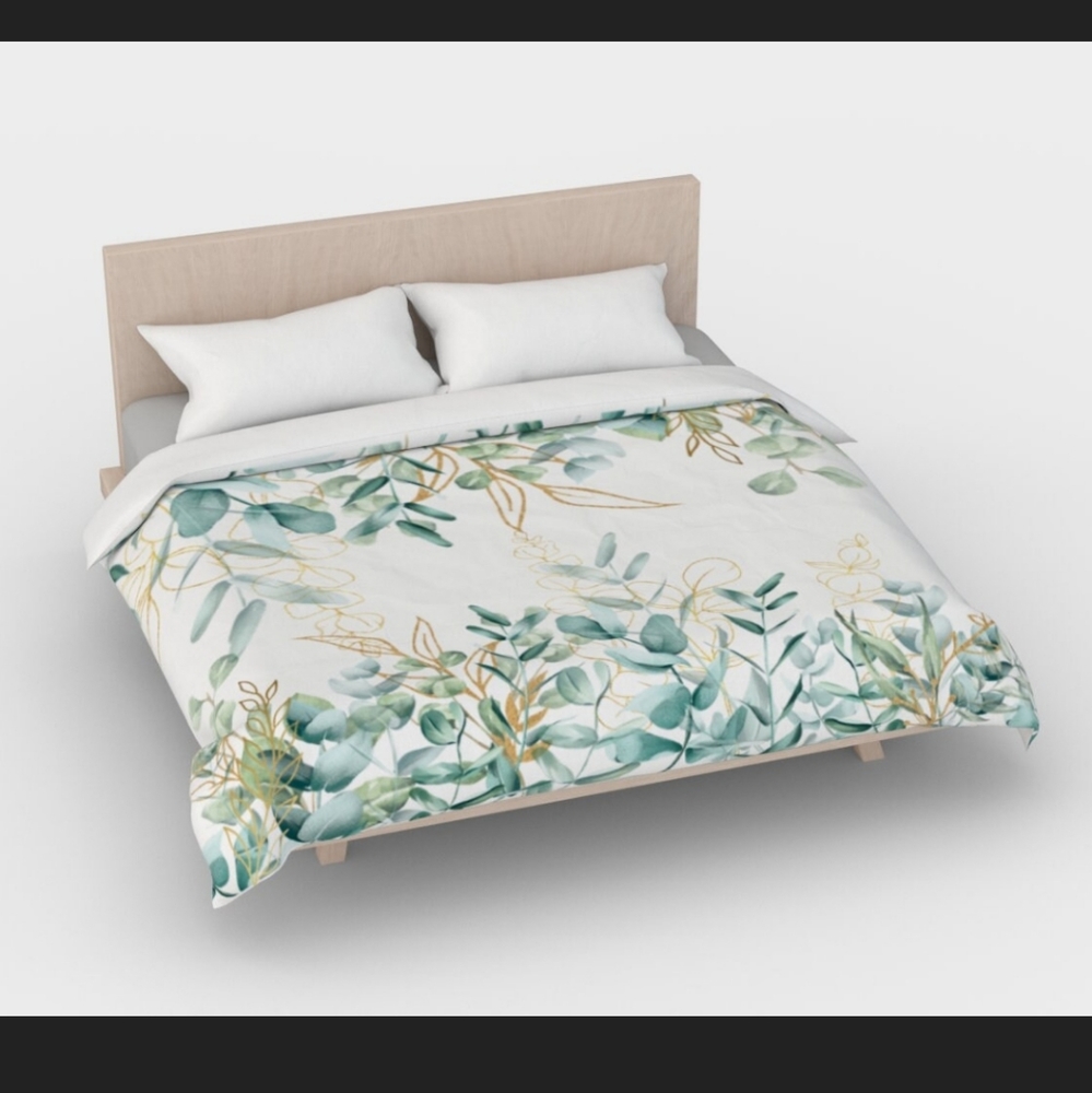 Eucalyptus Gold Duvet Cover
